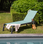Bain de soleil en textilène...