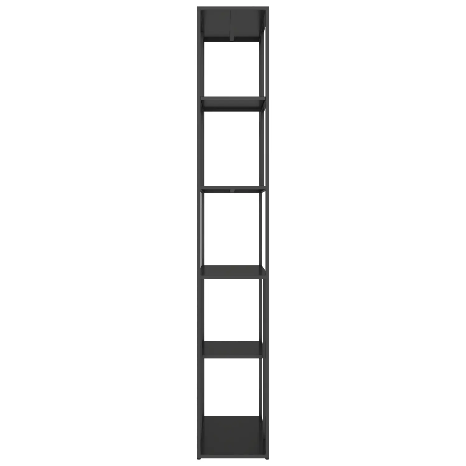 Estantería de metal 189cm negra