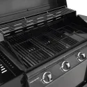 Barbecue au gaz - 4 brûleurs avec thermomètre 14kW