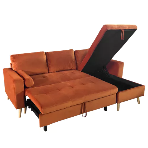 Sofá cama esquinero de 3...