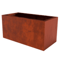 FOREST STYLE - Bac rectangulaire 99x49cm CORTEN