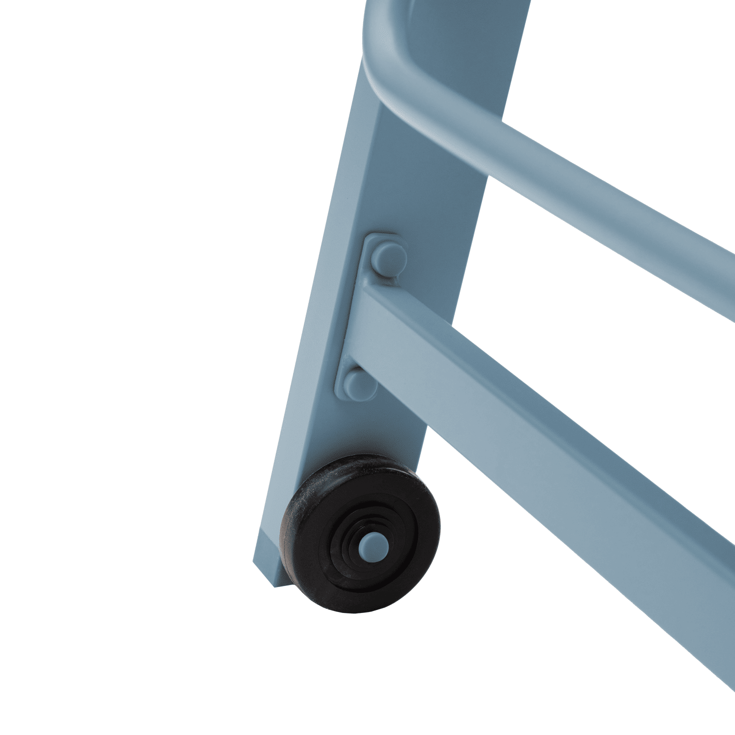 Bain de soleil en textilène bleu clair - aluminium bleu clair