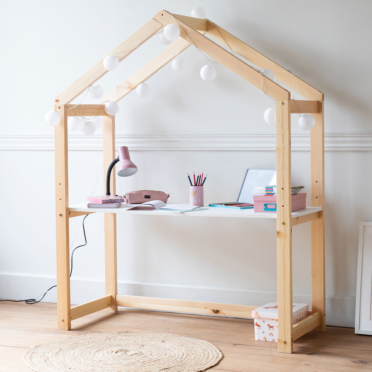 Bureau cabane évolutif pour enfant MARTIN