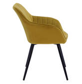 Lot de 2 chaises en velours...
