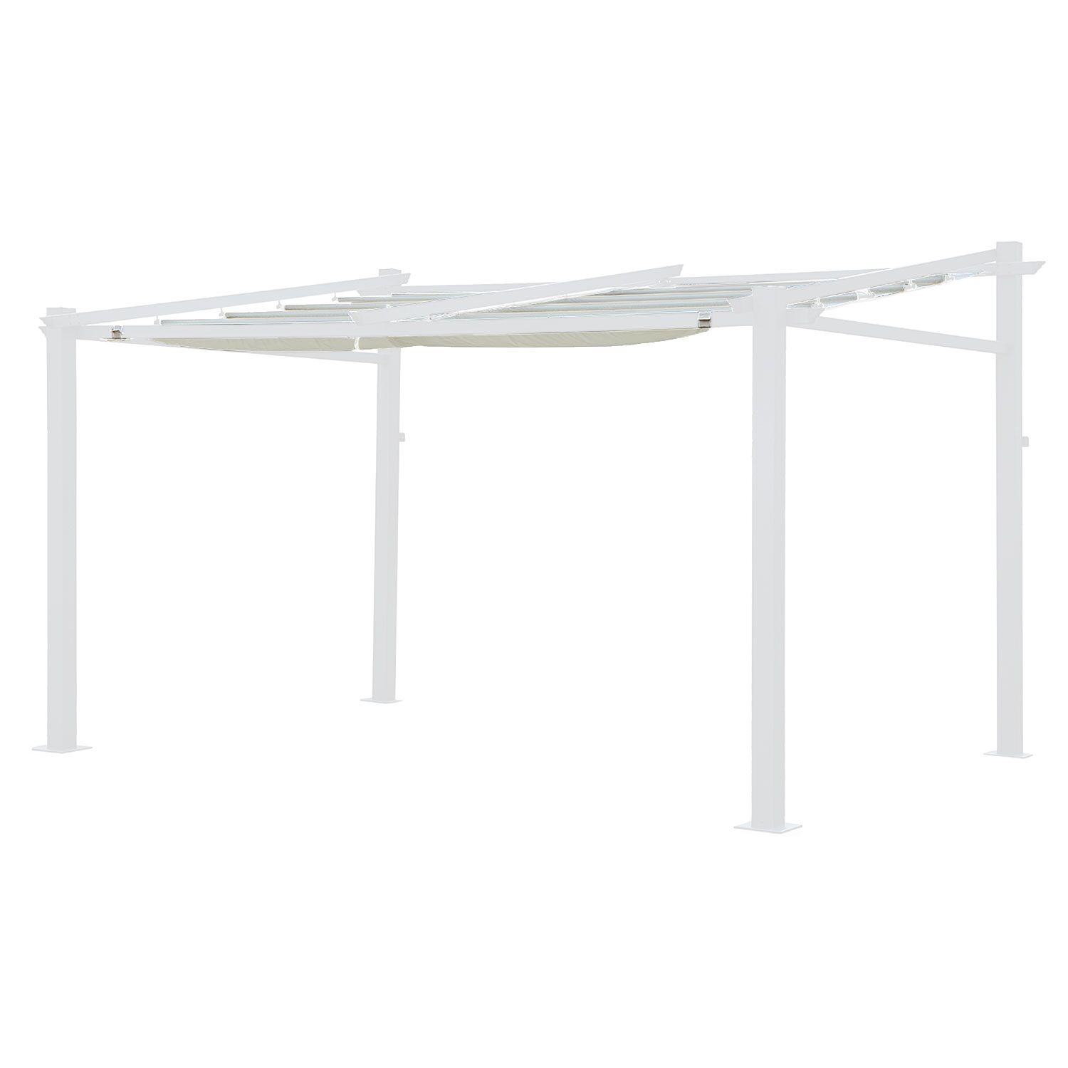 Doek voor muur pergola 3 × 4m FRÉJUS beige