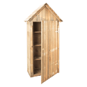 CERLAND - Armoire de jardin 93x60x193cm WISSANT