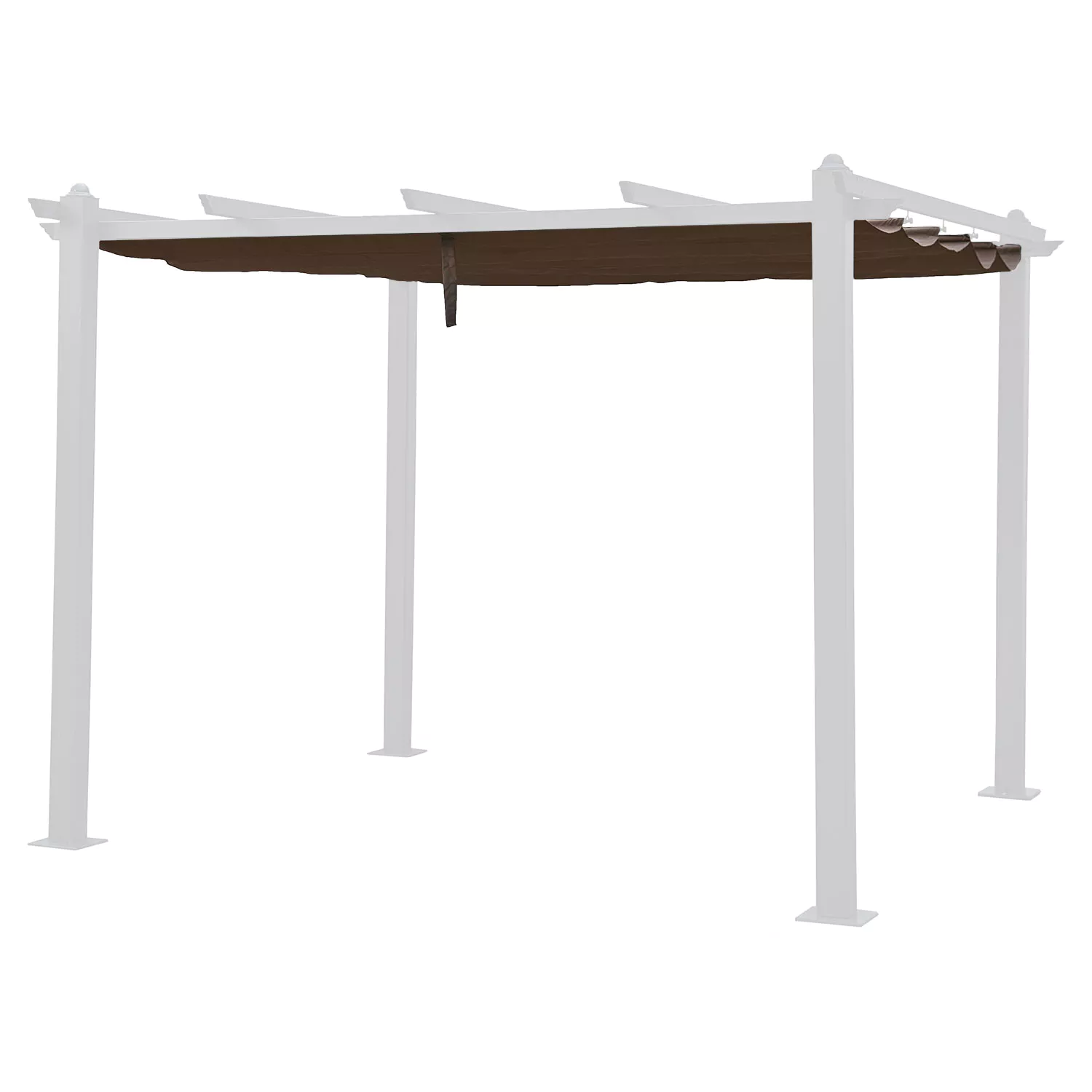 Toile pour pergola autoportante 3 × 3m CASSIS taupe