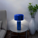 Lampe LED à poser bleue MIRA