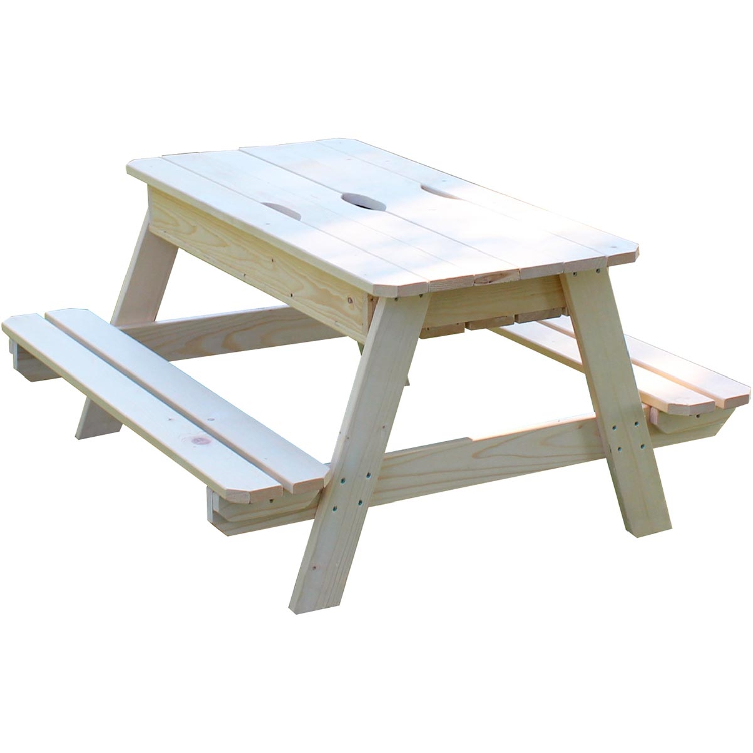 Soulet - Table en bois pour enfants avec bac à sable intégré