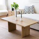 Houten salontafel Scandinavische stijl ALMA