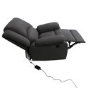 Fauteuil électrique inclinable CLOUD gris anthracite