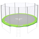 Omkeerbare beschermmat voor trampoline Ø430cm MELBOURNE - groen/blauw