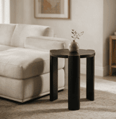 Table d'appoint en bois de...