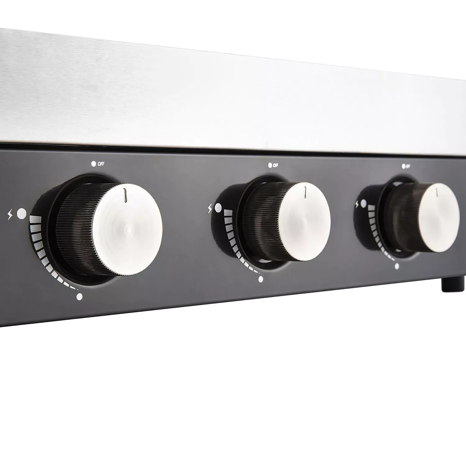 COOK'IN GARDEN - Gietijzeren gas bakplaat FINESTA - 3 pits