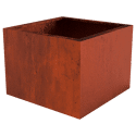 FOREST STYLE - Bac carré 79x79cm CORTEN