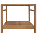 Meuble sous vasque en teck massif 80cm DEWI