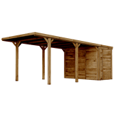 CERLAND - Carport avec annexe