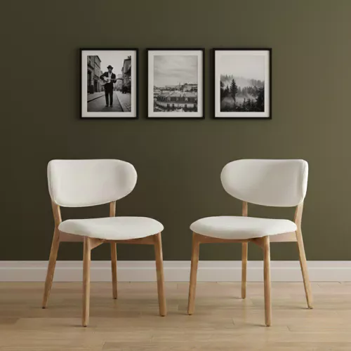 Lot de 2 chaises en bois...