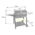 Cook'in Garden - Houtskool barbecue TONINO 1