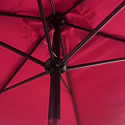 Parasol droit HAPUNA rectangulaire 2x3m fuchsia