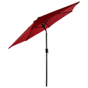 HAPUNA ombrellone rotondo diritto diametro 2,70m rosso