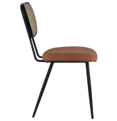 Lot de 2 chaises en cannage...