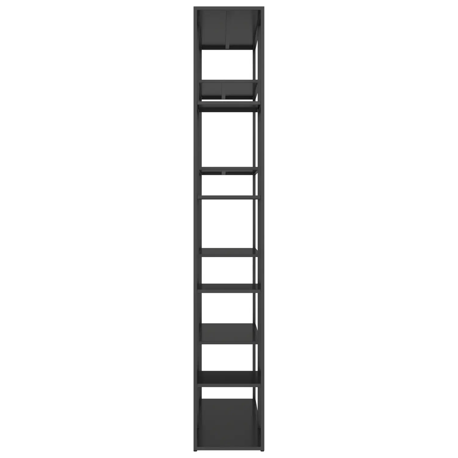 Estantería de metal 189cm negra