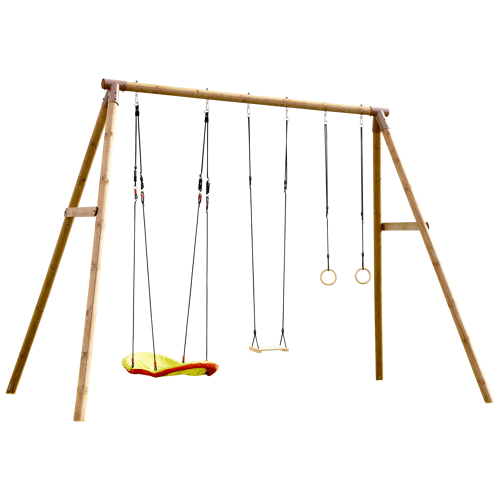 SOULET - Portique en bois 3...