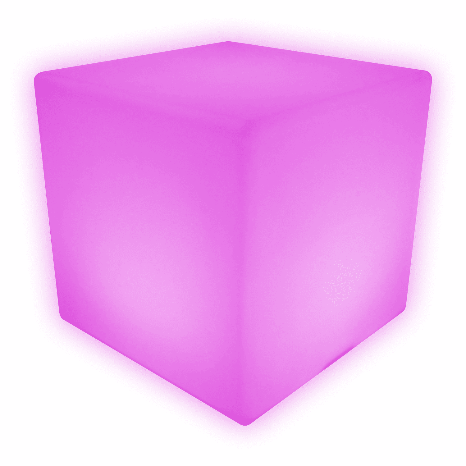 Cube lumineux LED 40cm multicolore NAOS