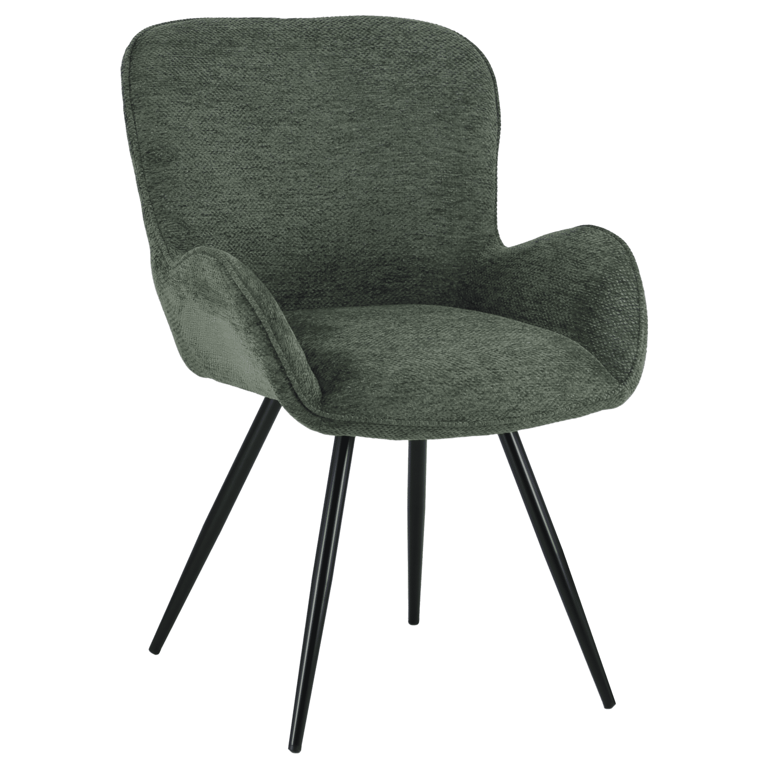 Chaise en chenille verte EVA