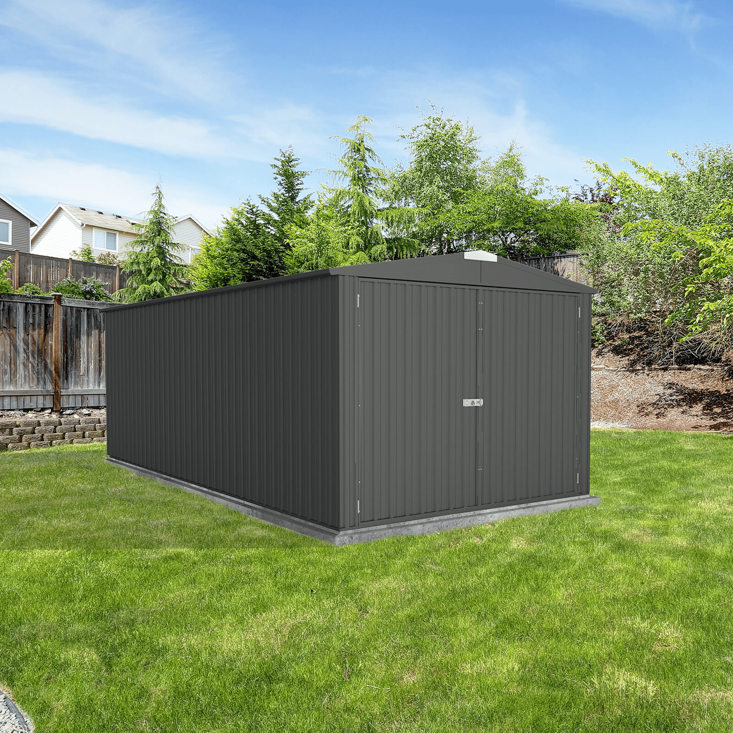 CERLAND - Garage 17,9m² anthracite MELTON XL