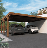 CERLAND - Carport double...