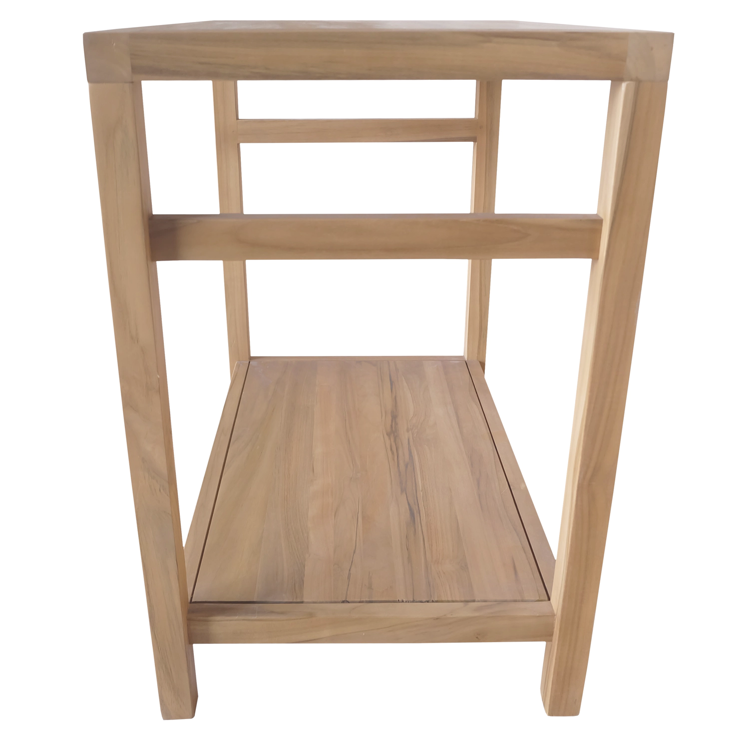 Meuble sous vasque en teck massif 80cm DEWI