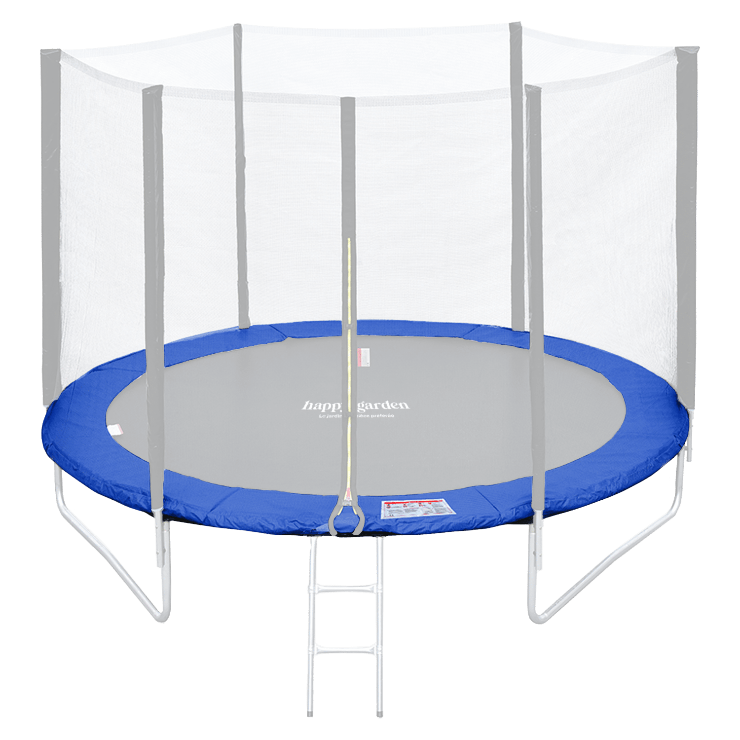 Matelas de protection réversible pour trampoline Ø180cm CAIRNS - vert/bleu