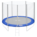 Matelas de protection réversible pour trampoline Ø180cm CAIRNS - vert/bleu