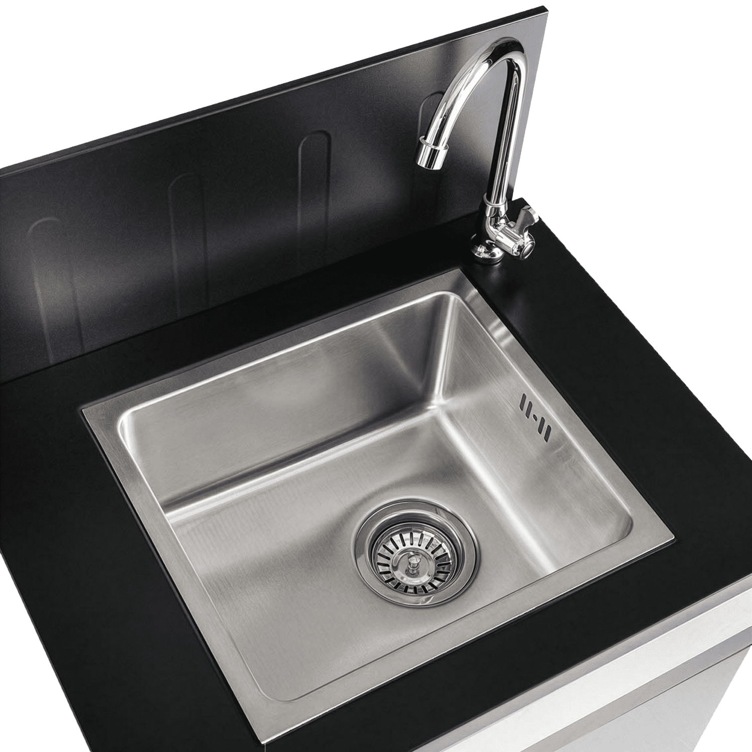 COOK'IN GARDEN - Cuisine extérieure modulable FIDGI 3 avec housse