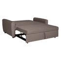 Sofá-cama MATT 2 lugares em taupe