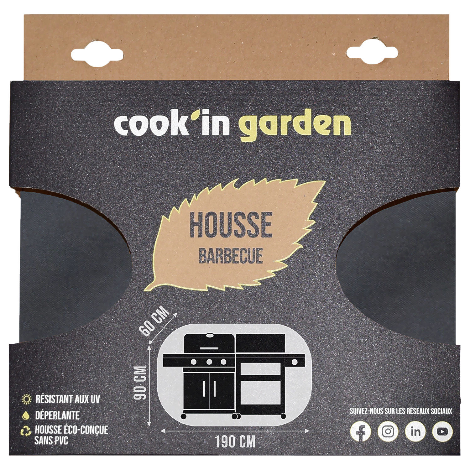 COOK'IN GARDEN - Cobertura para cozinha exterior
