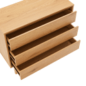 Houten commode met 3 laden SARAH