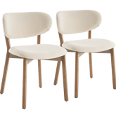 Lot de 2 chaises en bois...