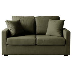 Canapé droit 2 places vert...