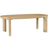 Mesa baja de madera maciza...