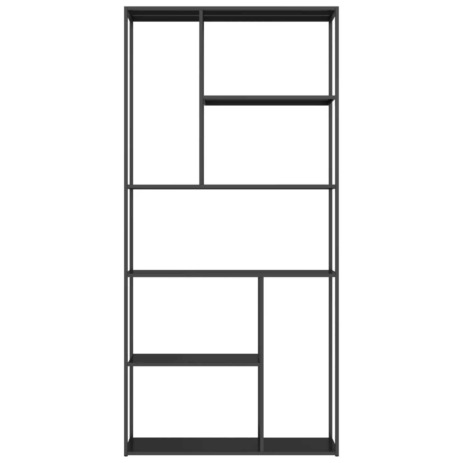 Estantería de metal 189cm negra