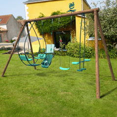 SOULET - Portique en bois...