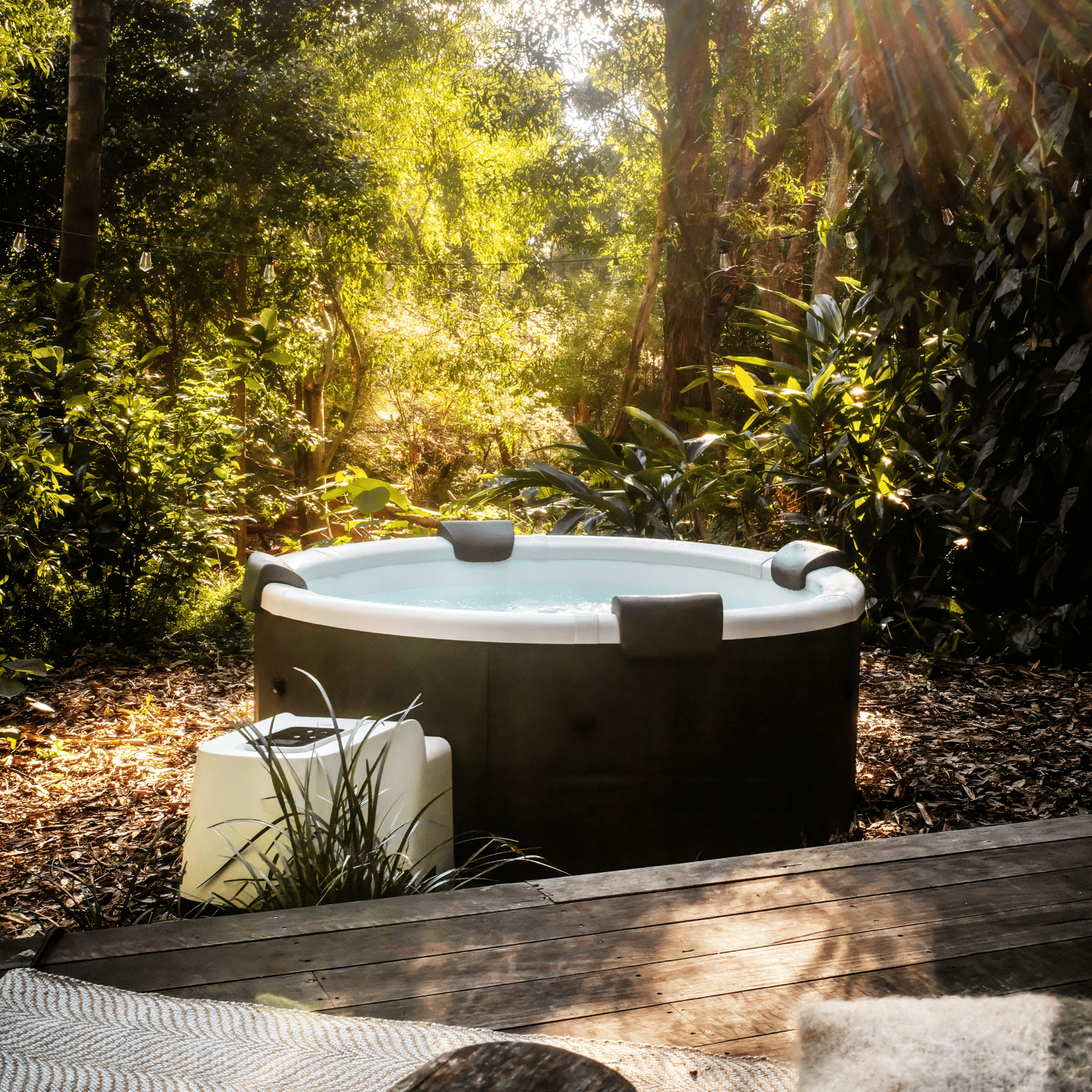 MSPA - Spa rigide connecté rond Ø 182cm DENVER - 6 places