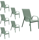 Lot de 6 chaises en...