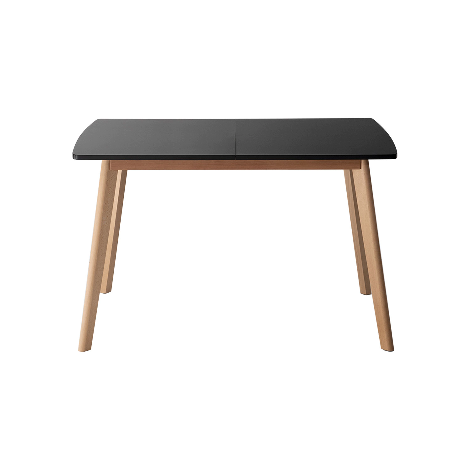 HELGA uitschuifbare tafel 120 / 160cm zwart