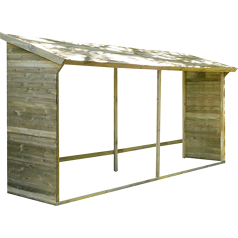 CERLAND - Abri bûches...