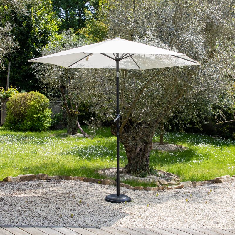 Parasol droit rond 2,70m de... - Happy Garden