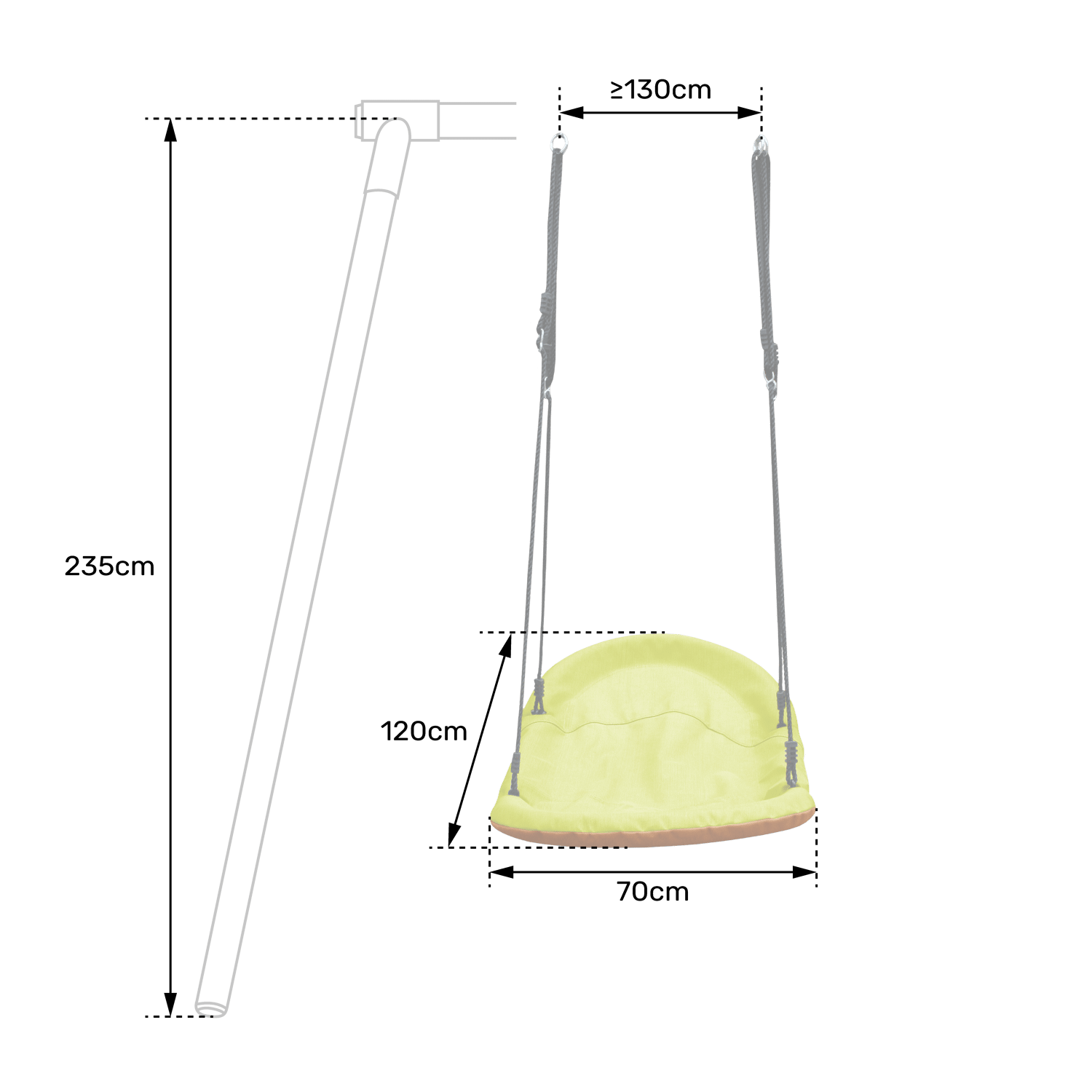 Soulet - Balançoire bateau pour 2 enfants